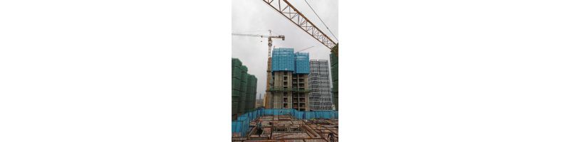 中科富海怀化岳麓青城项目提升楼塔吊口整改 